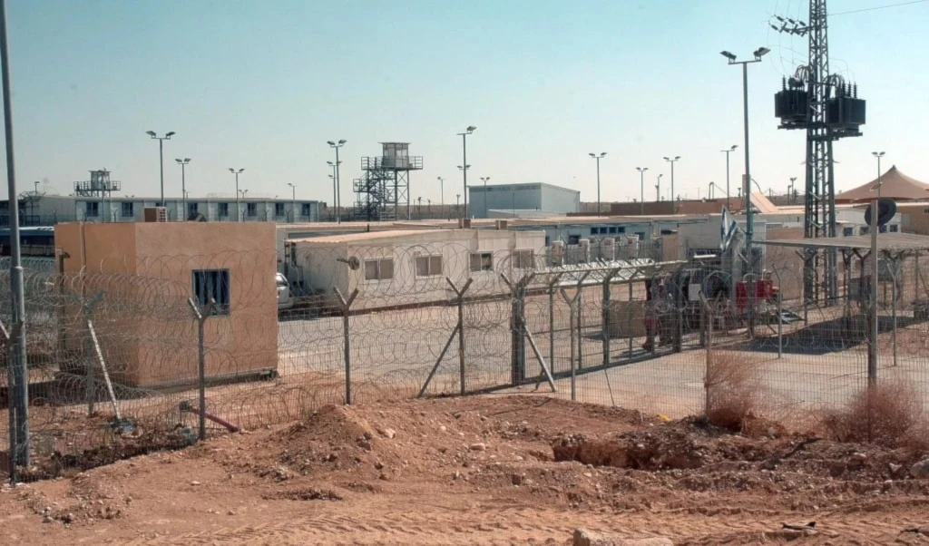 Prisión de Néguev (Archivo - Medios israelíes)