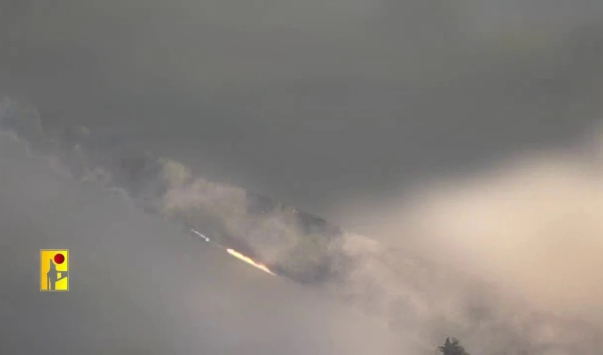 Combatientes de Hizbullah atacan base Ein Zeitim. 23 de agosto (Medios militares)