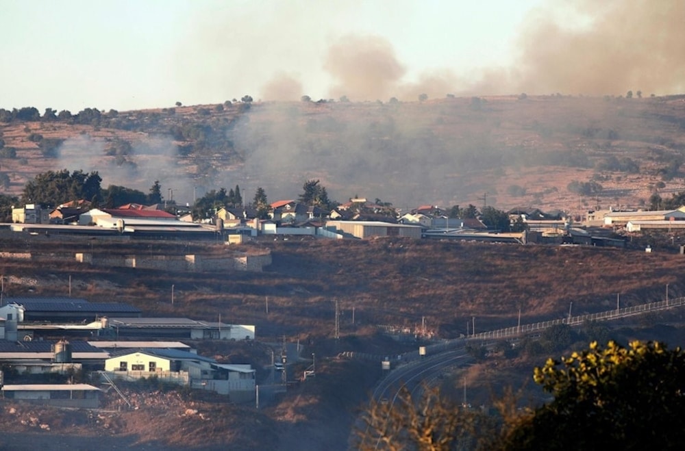 Ataques anteriores de Hizbullah contra asentamientos israelíes en el norte de la Palestina ocupada (Archivo)