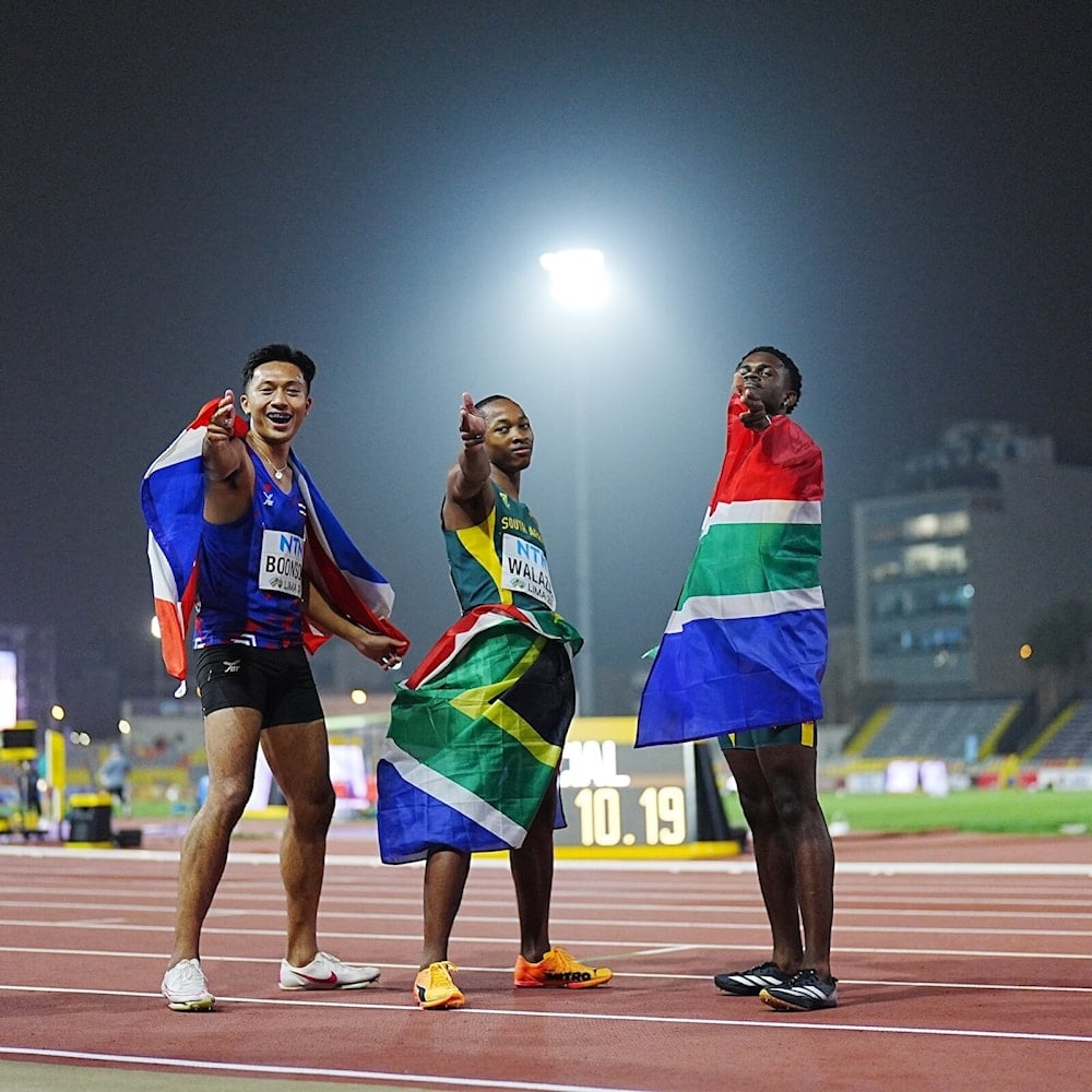 Olímpicos de Jamaica y Sudáfrica dominan héctometro en mundial juvenil. Foto: World Athletics.