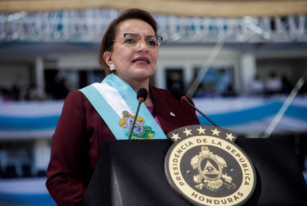Presidenta de Honduras, Xiomara Castro.
