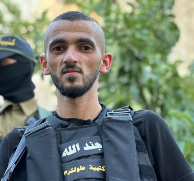 El asesinado comandante de la Brigada de Tulkarem de las Brigadas Al-Quds, Muhammad Jaber Abu Shujaa.