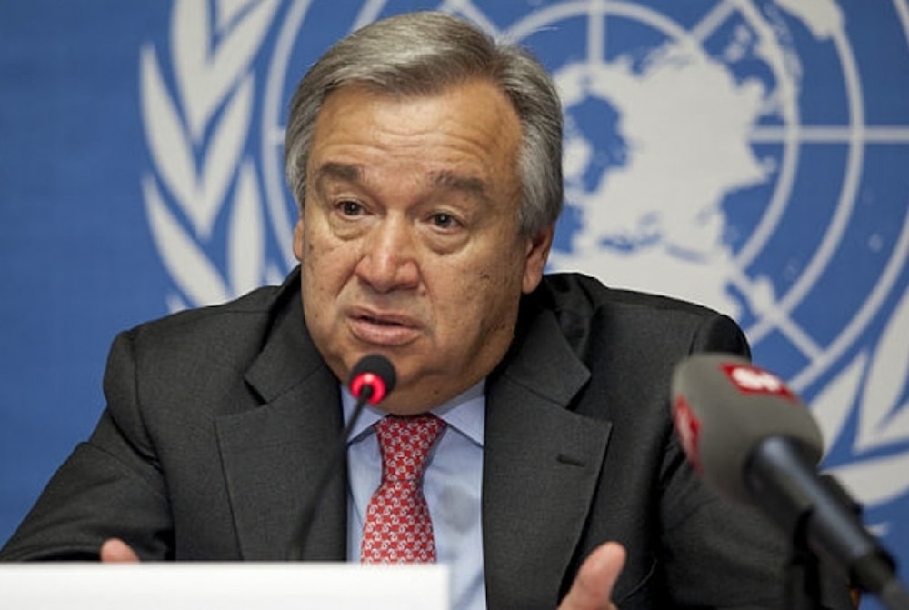 El Secretario General de la ONU, António Guterres.