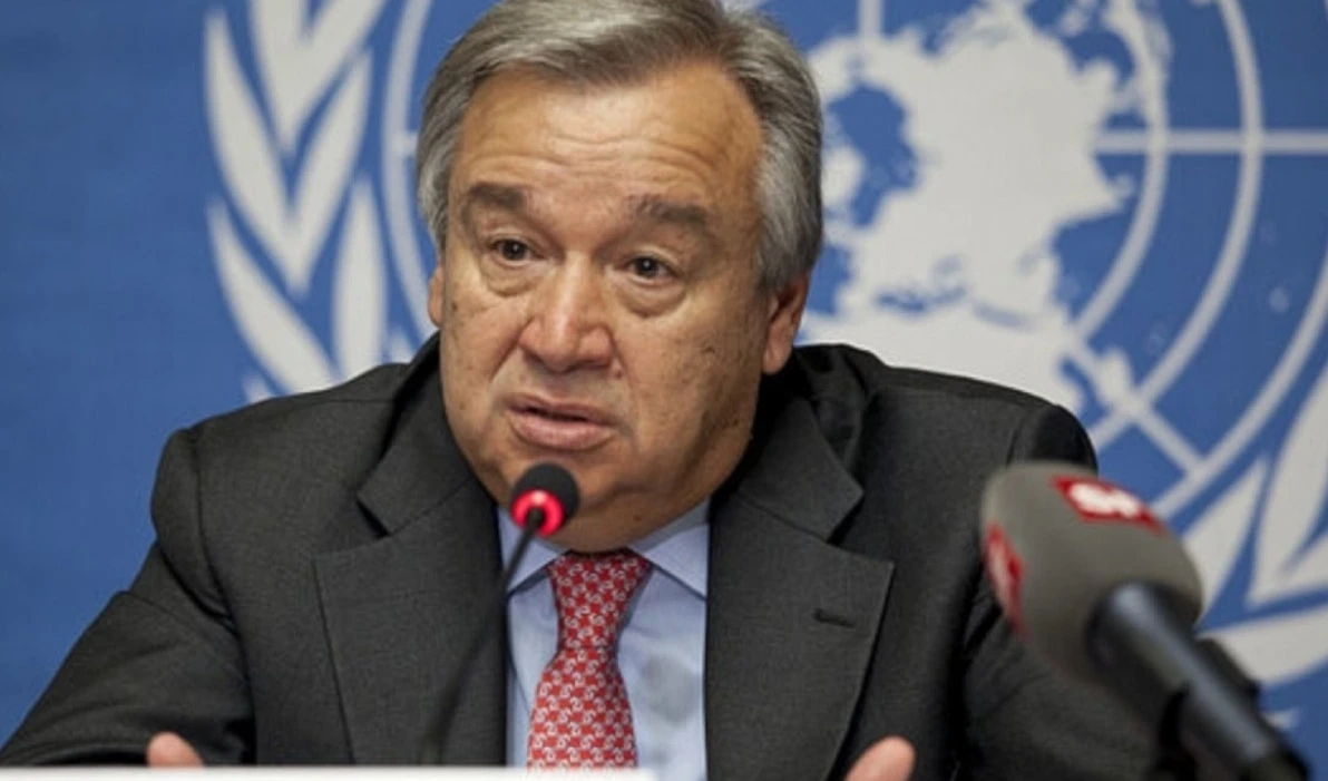 El Secretario General de la ONU, António Guterres.