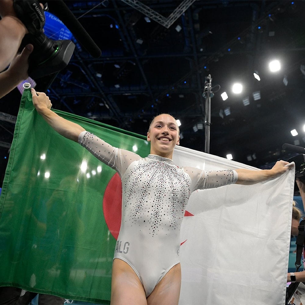 Gimnasta Nemour regala oro histórico para Argelia en Paris 2024.