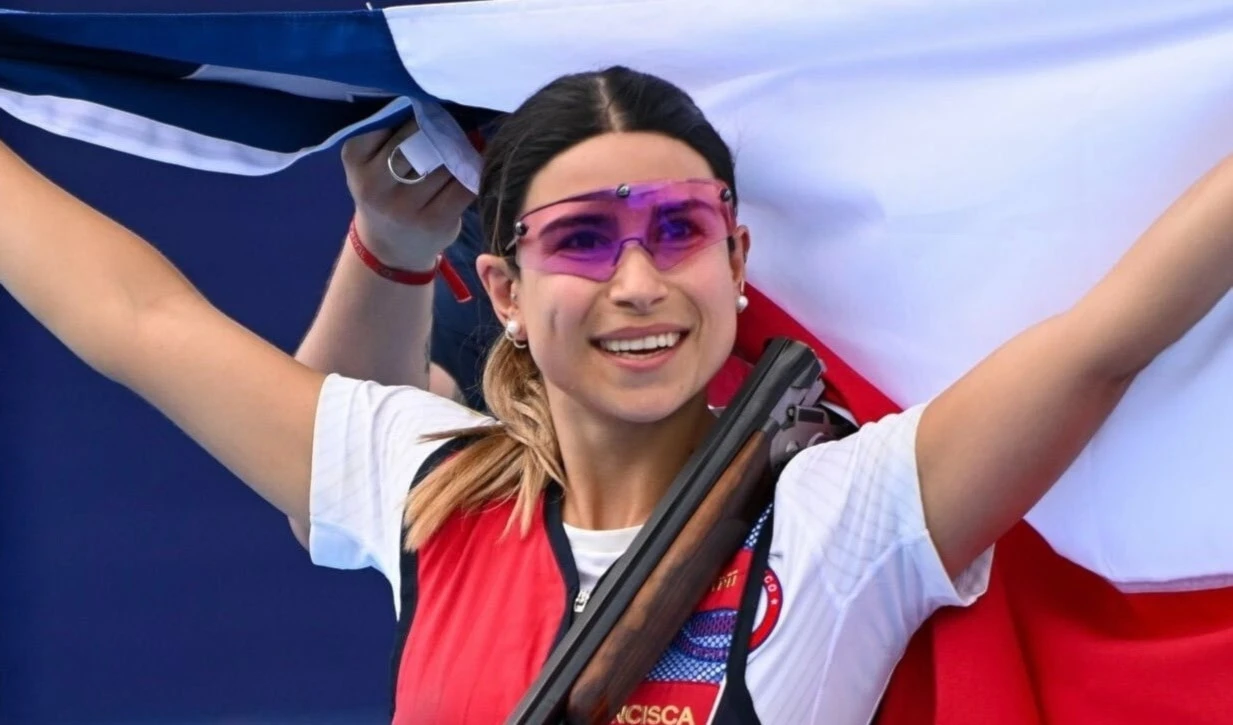Francisca Crovetto, primera campeona olímpica de Chile. Francisca Crovetto, primera campeona olímpica de Chile.