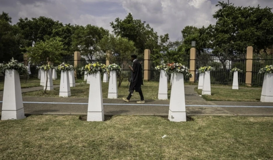 Declaran Patrimonio de la Humanidad lugar de masacre del apartheid. Foto: AFP.