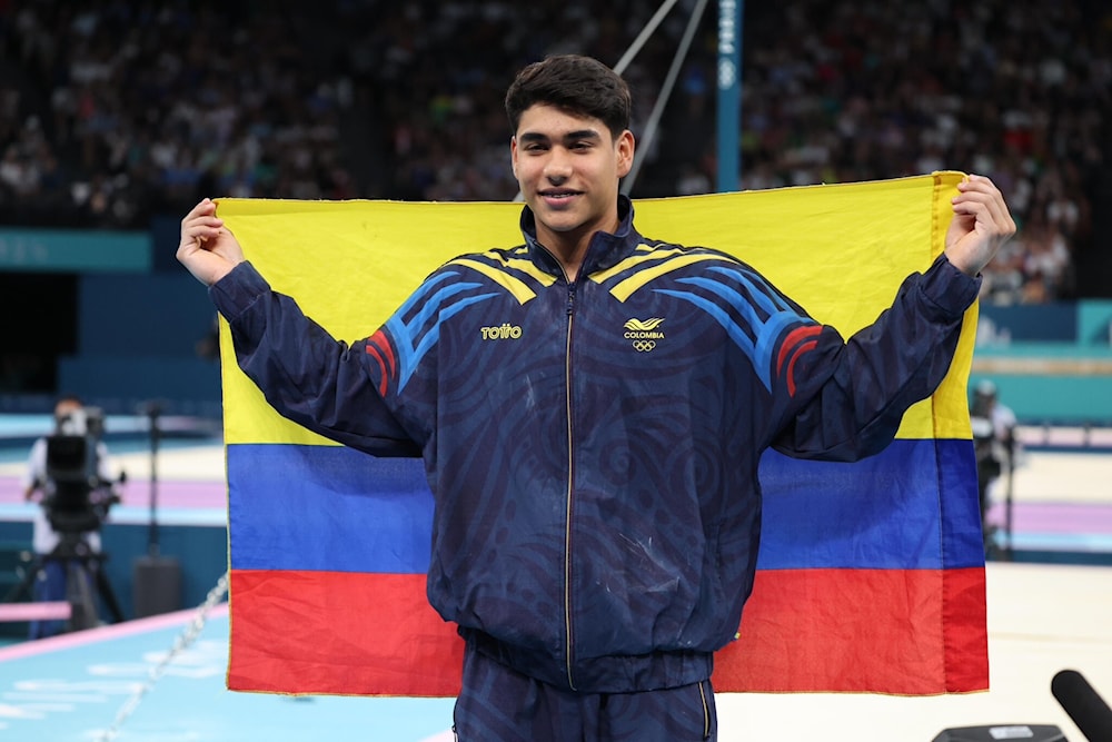 Gimnasta Barajas gana primera presea de Colombia en Paris 2024.