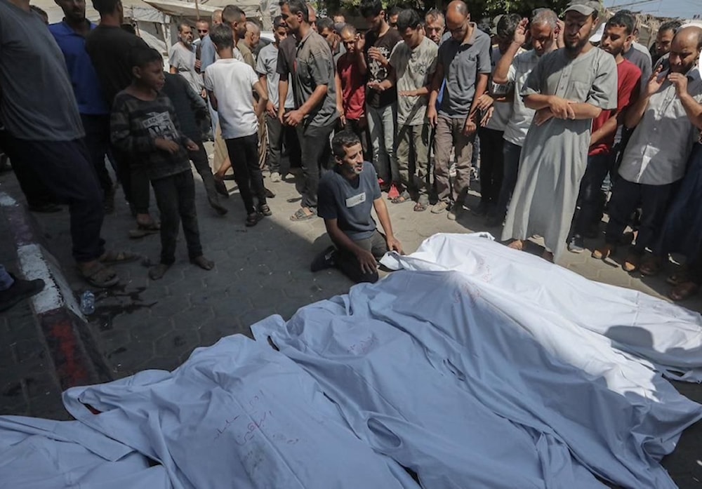 Funeral de los palestinos asesinados por 