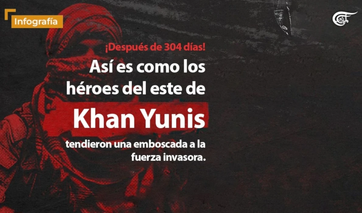 ¡Después de 304! Así es como los héroes del este de Khan Yunis tendieron una emboscada a la fuerza invasora