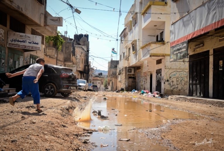 La vida en el campo de refugiados de Nur Shams bajo el ataque israelí
