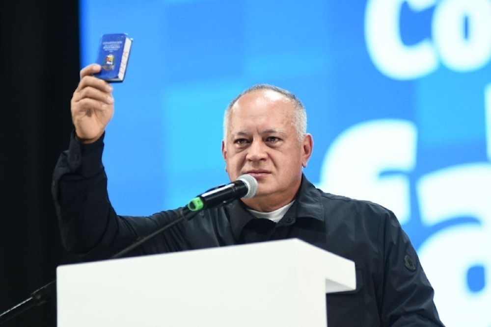 Diosdado Cabello propuso la creación de una Internacional de Lucha contra el Fascismo