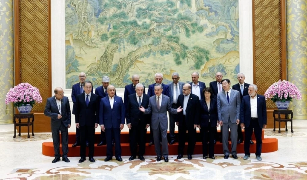 Reunión de facciones palestinas en Beijing, el pasado mes de julio. Foto: Ministerio de Asuntos Exteriores de China Reunión de facciones palestinas en Beijing, el pasado mes de julio. Foto: Ministerio de Asuntos Exteriores de China