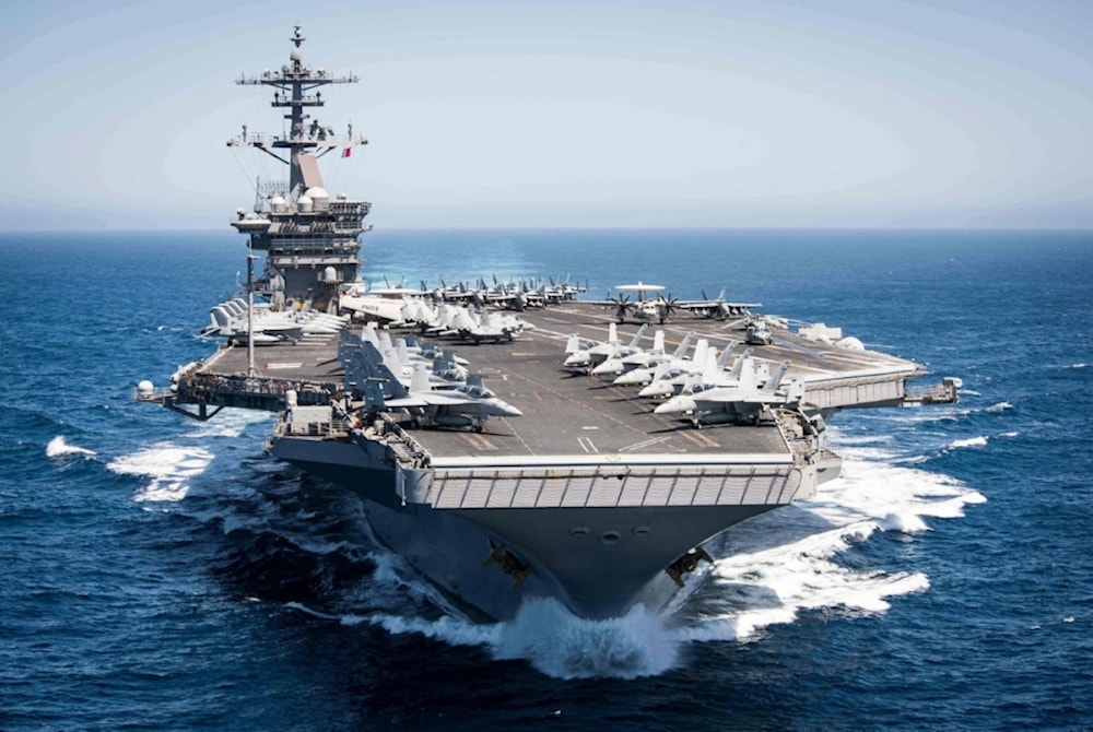 El portaviones USS Theodore Roosevelt.