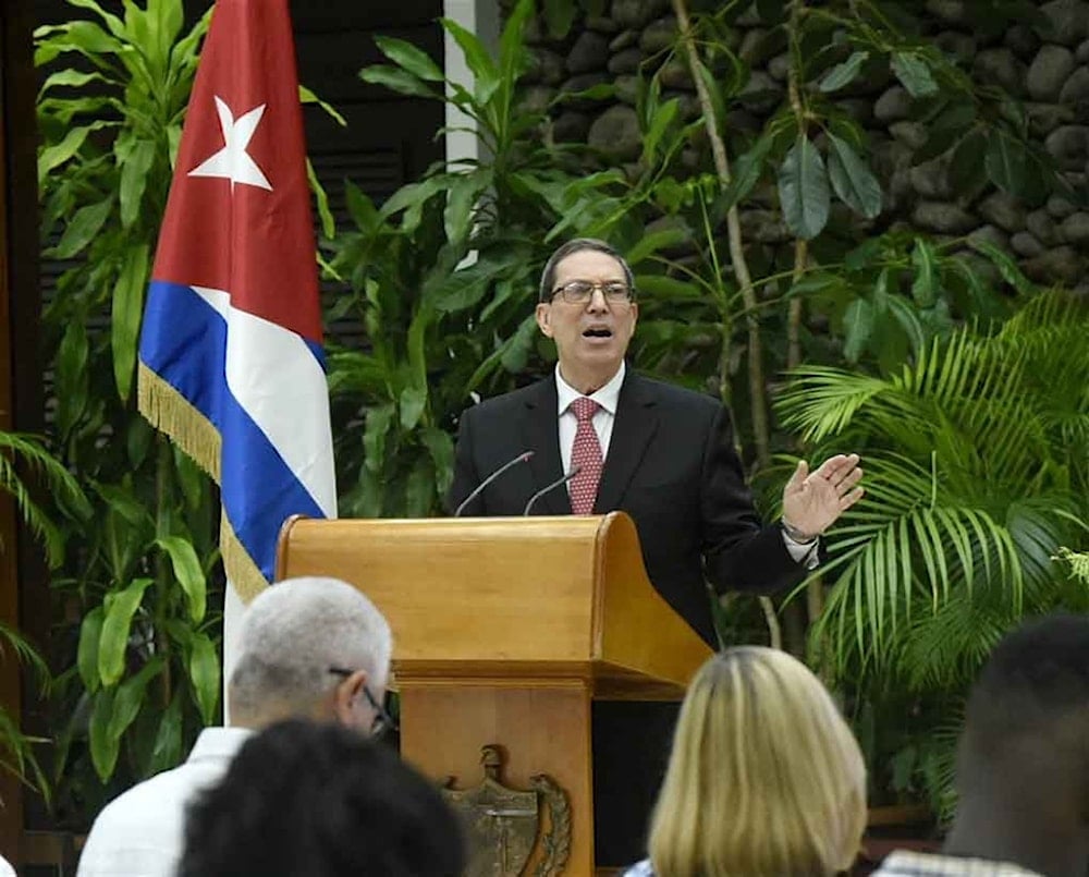 El ministro de Relaciones Exteriores de Cuba, Bruno Fernández Parrilla.