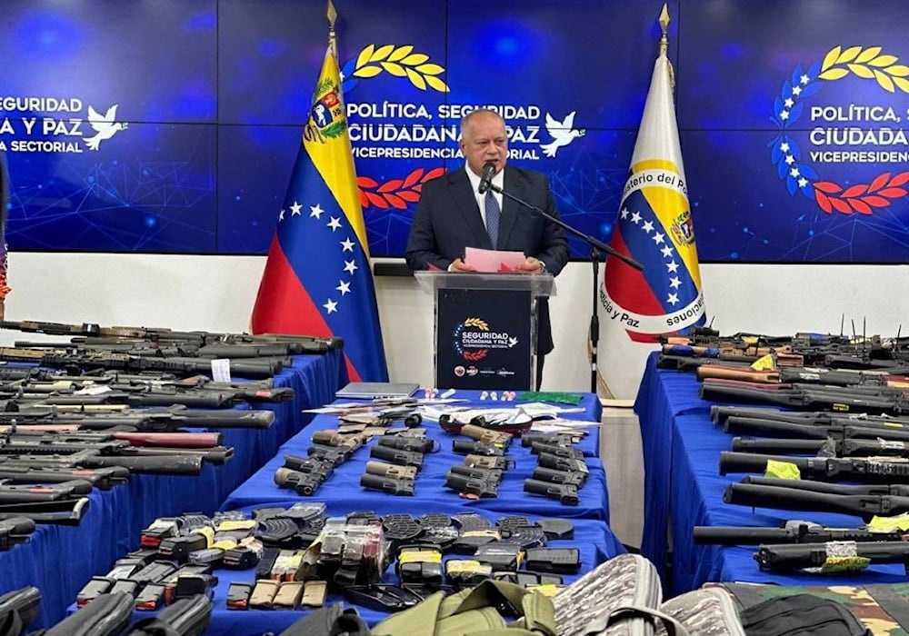 Venezuela decomisó alijo de armas destinadas a un golpe de Estado