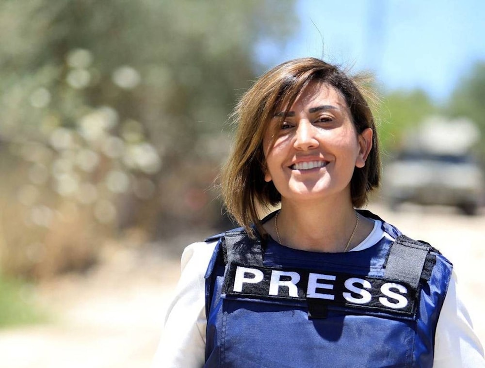 La periodista libanesa Amal Khalil, del diario Al-Akhbar. 