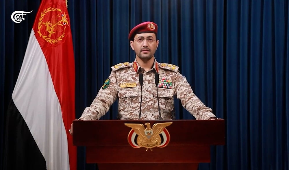 El portavoz de las Fuerzas Armadas de Yemen, general de brigada Yahya Sari.