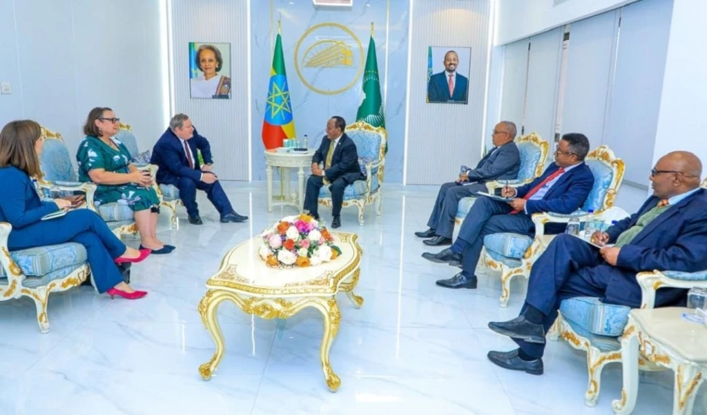 Etiopía y EE. UU. abordan sobre seguridad en Cuerno africano