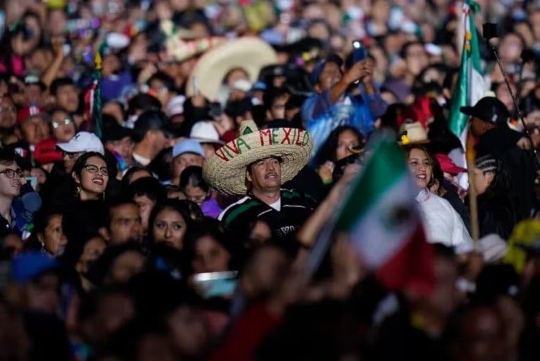 México celebró su Grito de Independencia