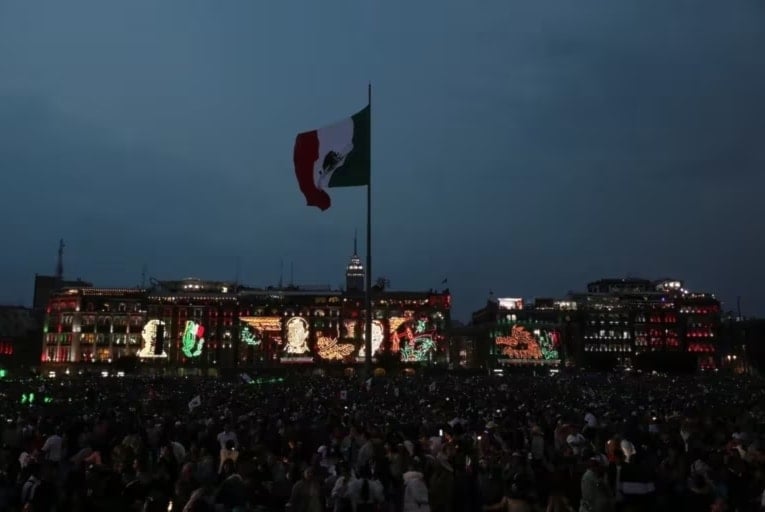 México celebró su Grito de Independencia