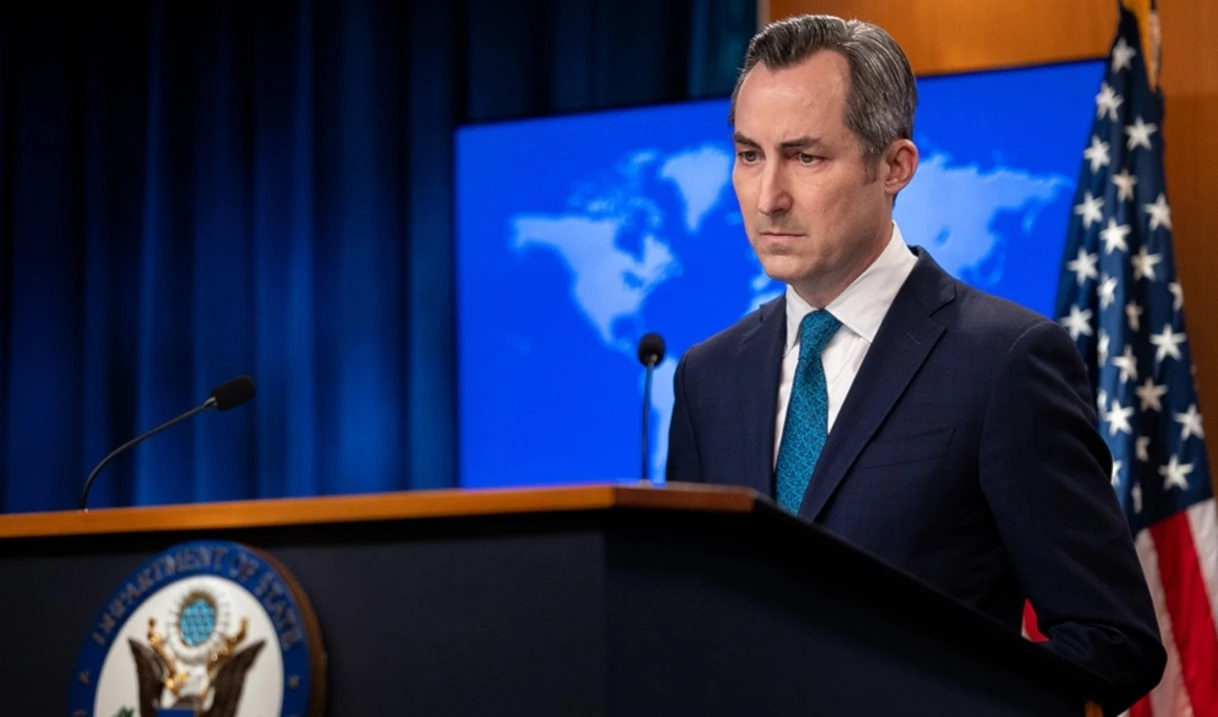El portavoz del Departamento de Estado, Matthew Miller.