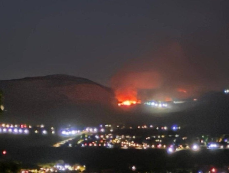 Destrucción masiva y corte de energía en asentaniento Al-Matula