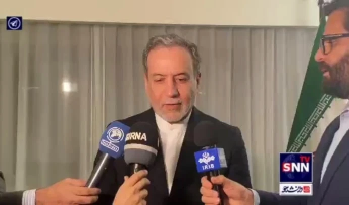 El ministro de Relaciones Exteriores de Irán, Abbas Araghchi.