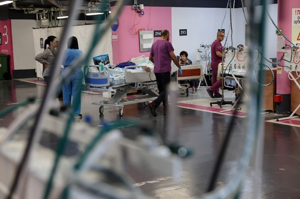 El hospital de Haifa, Rambam, rasladó todas sus operaciones a un estacionamiento subterráneo. (Foto: Medios israelíes)