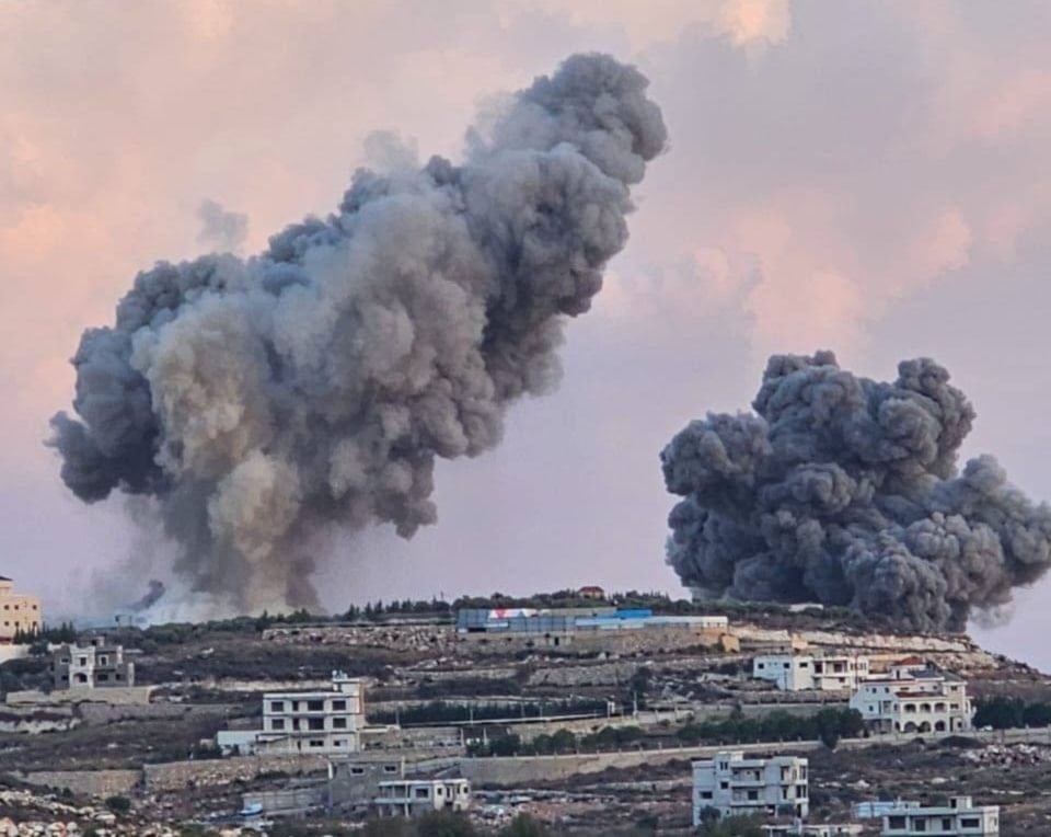 Efectos de la intensa y continua agresión israelí a las aldeas y ciudades del sur del Líbano. (Foto: Redes sociales)