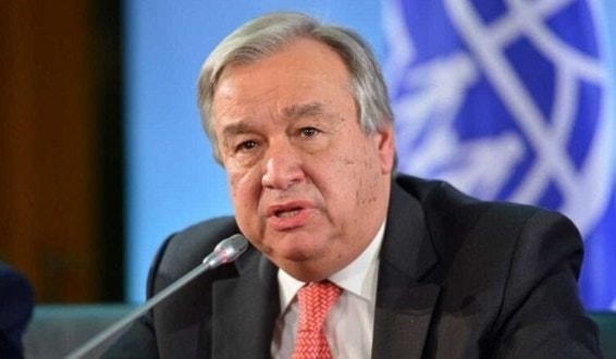 Secretario general de Naciones Unidas, Antonio Guterres.