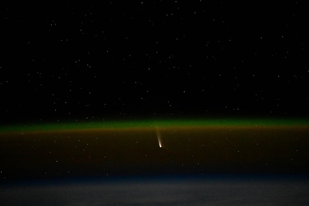 Cometa del siglo. Foto tomada por el astronauta Don Pettit. 