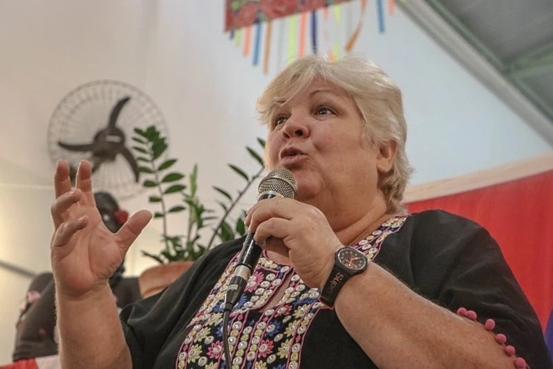 La activista cubana internacionalista Aleida Guevara March.