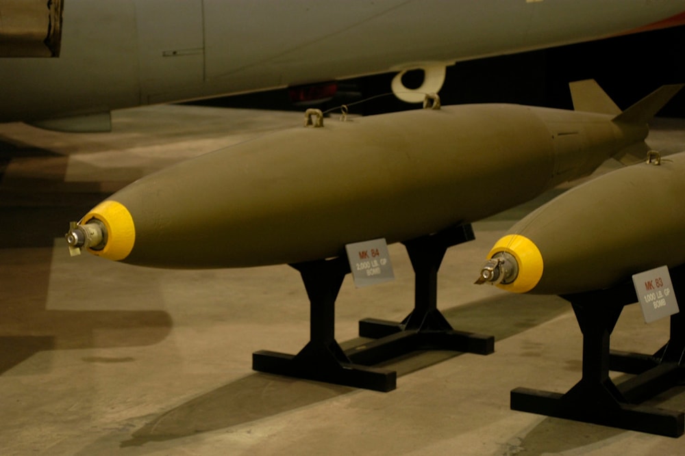 EL diseño parece una versión de la bomba Mark 84. Foto: National Museum of the USAF