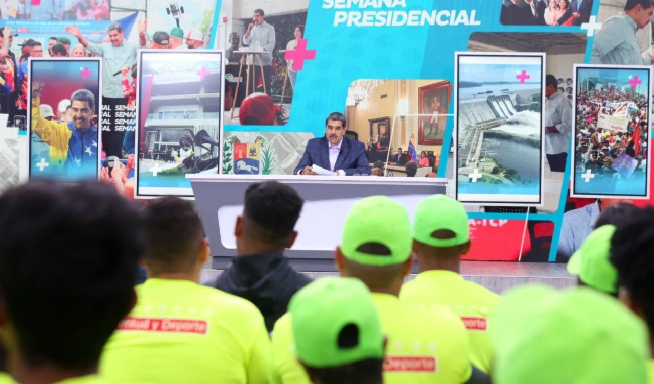 El presidente Nicolás Maduro aseguró que el pueblo venezolano está en combate y victorioso. (Foto: Prensa Presidencial) El presidente Nicolás Maduro aseguró que el pueblo venezolano está en combate y victorioso. (Foto: Prensa Presidencial)