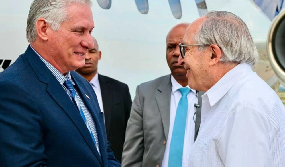 Presidente de Cuba llegó a México para toma de posesión Presidente de Cuba llegó a México para toma de posesión