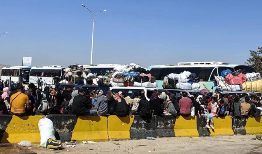 Alrededor del 60 por ciento de los recién llegados a Siria son menores de 18 años. Fuente: EFE Alrededor del 60 por ciento de los recién llegados a Siria son menores de 18 años. Fuente: EFE