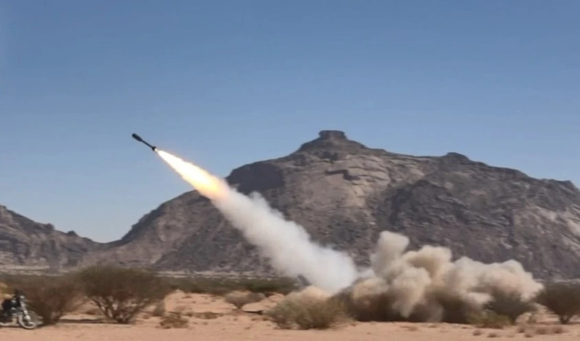 Imagen de las maniobras denominadas La conquista prometida y la santa lucha. Foto: Agencia Saba.