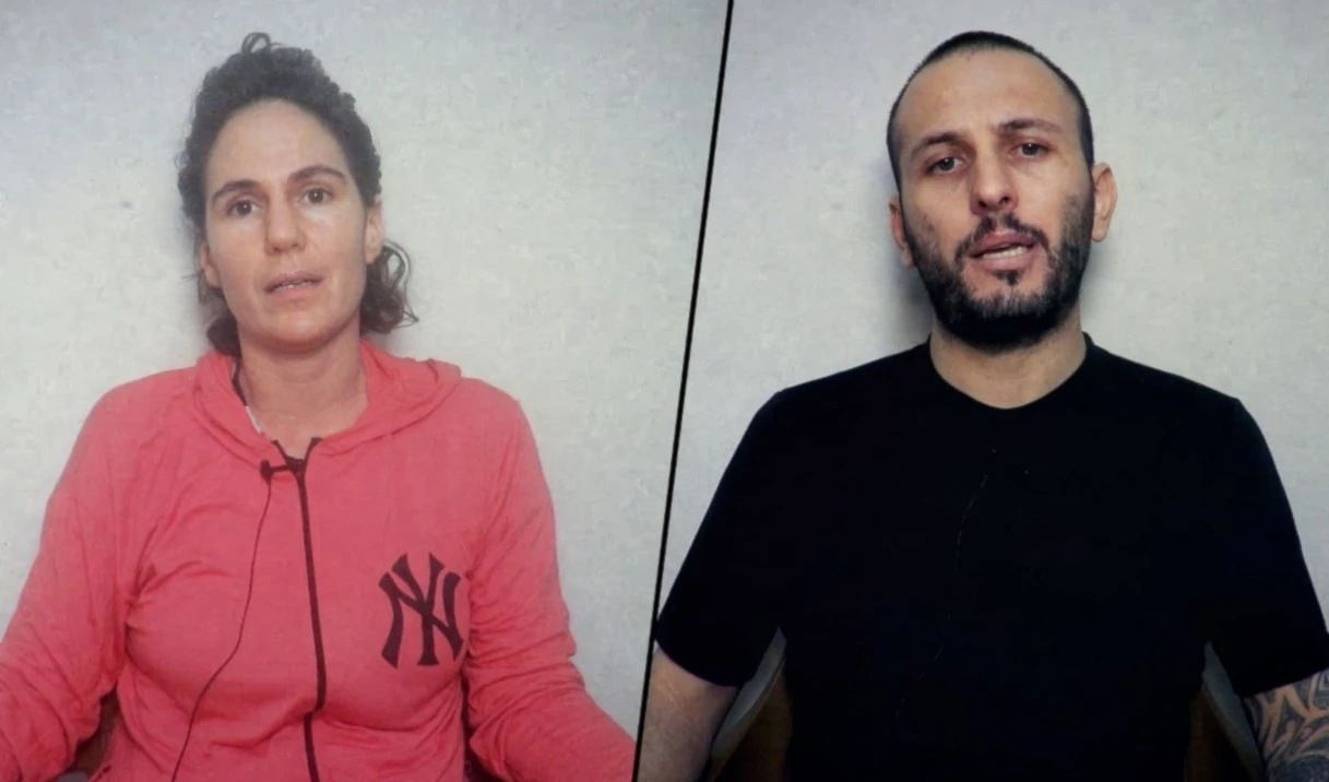 Los prisioneros israelíes Alexander Lobanov y Carmel Gat, asesinados por el ejército de ocupación en Gaza.