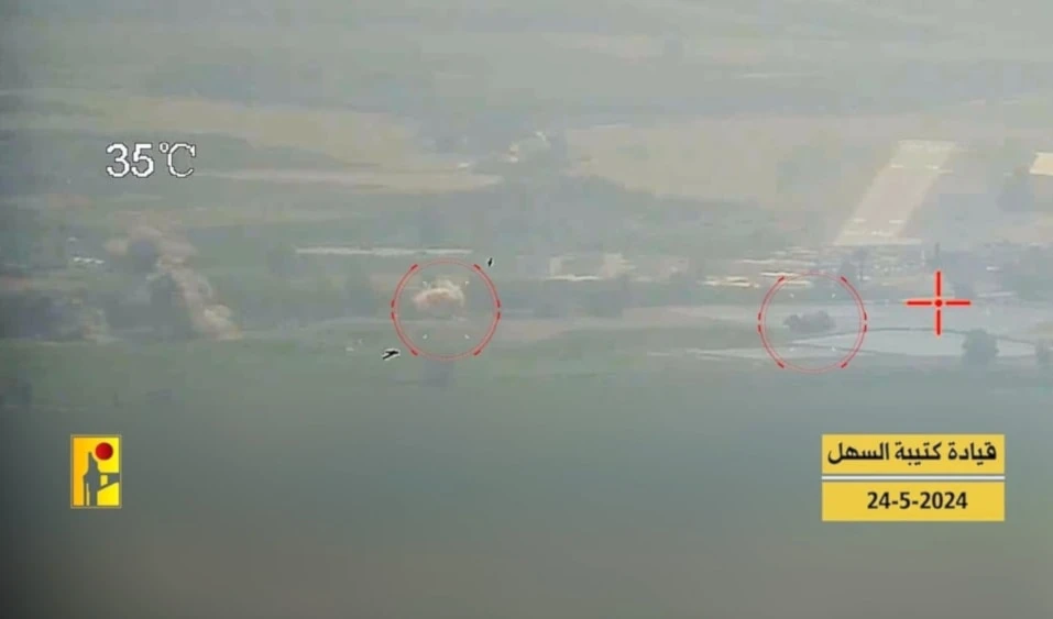 Hizbullah ataca cuartel general de la Brigada Sahel en Beit Hillal.