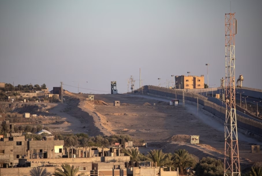 La frontera palestino-egipcia en Rafah, al sur de la Franja de Gaza (Foto: Agencias)