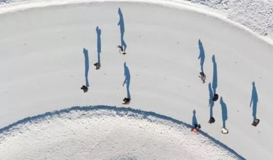 Patinaje sobre hielo. Foto: Jianfei Xie.