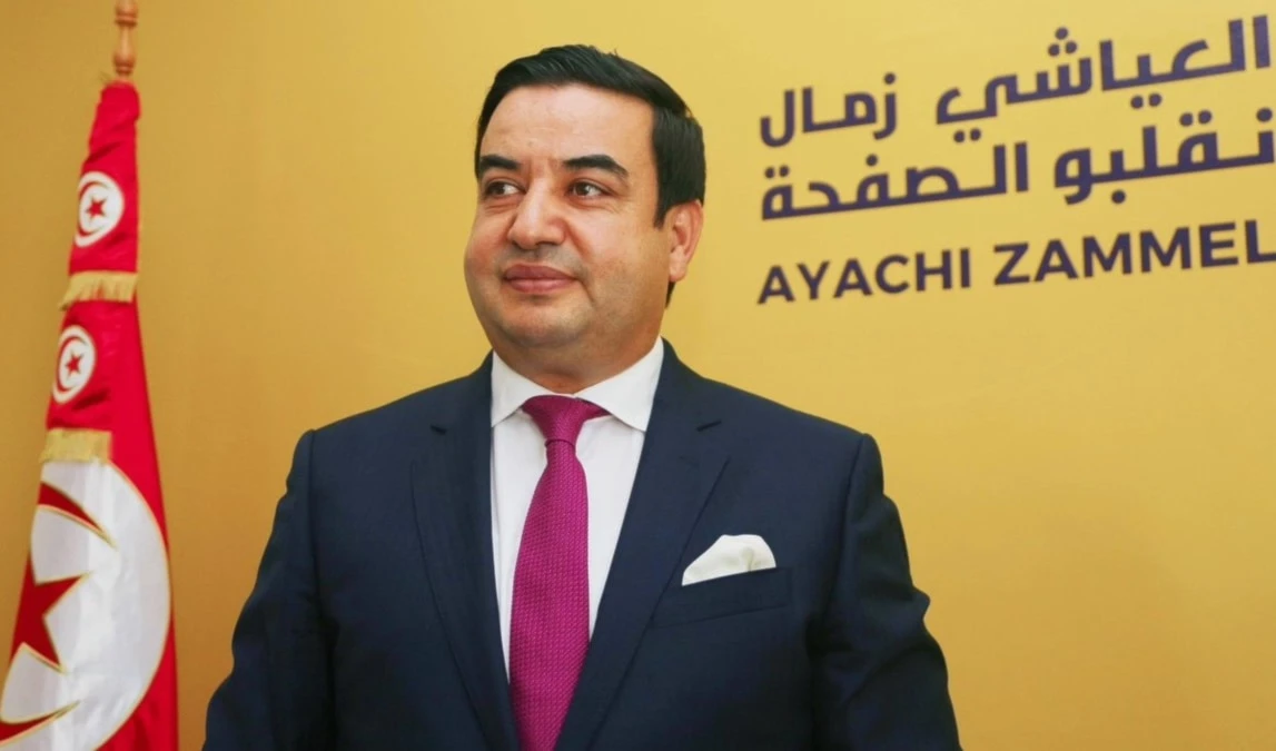 El candidato presidencial tunecino Ayachi Zammel.