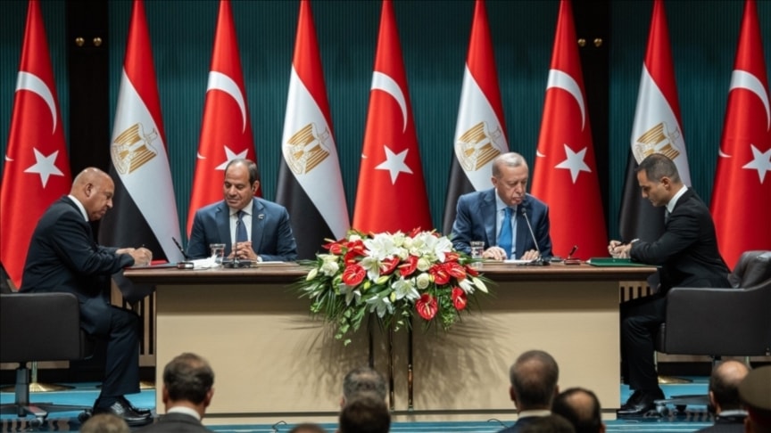 Los presidente de Egipto y Turquía presidieron  la primera reunión del Consejo de Cooperación Estratégica de alto nivel.