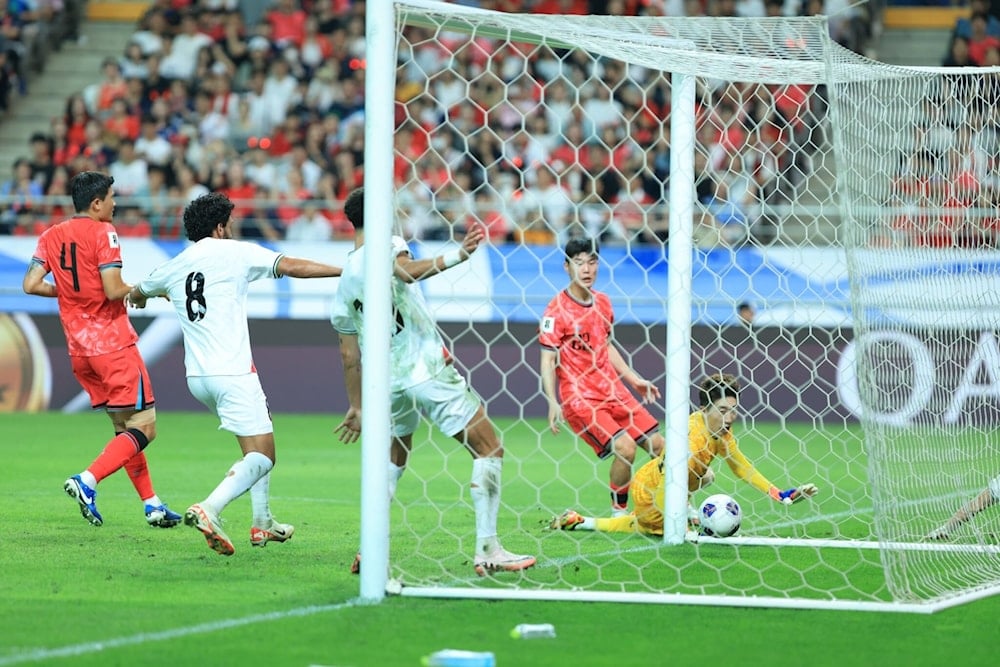 Palestina iguala ante Corea del Sur en eliminatorias de fútbol.