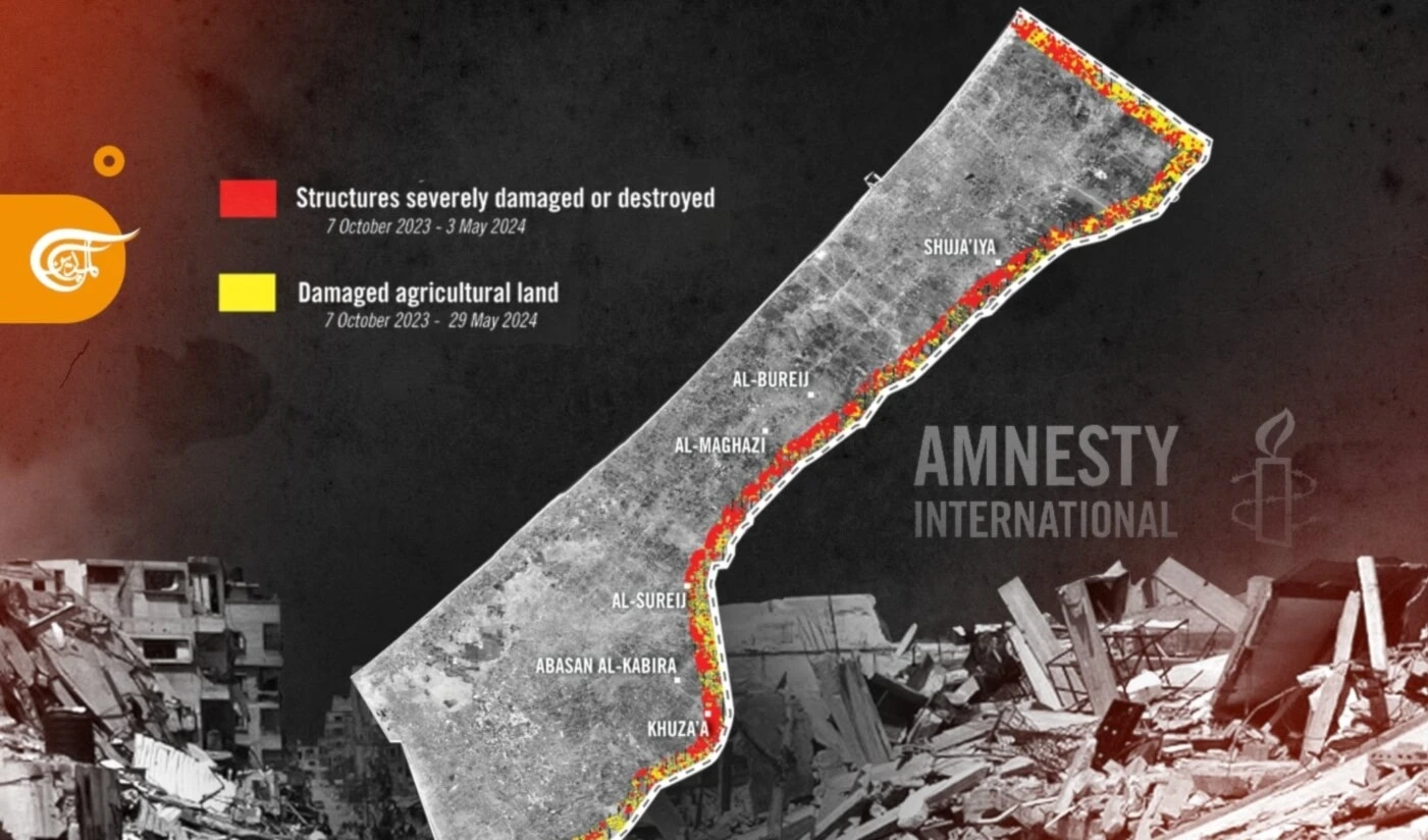 Amnistía Internacional pide investigar crímenes de guerra de “Israel”.