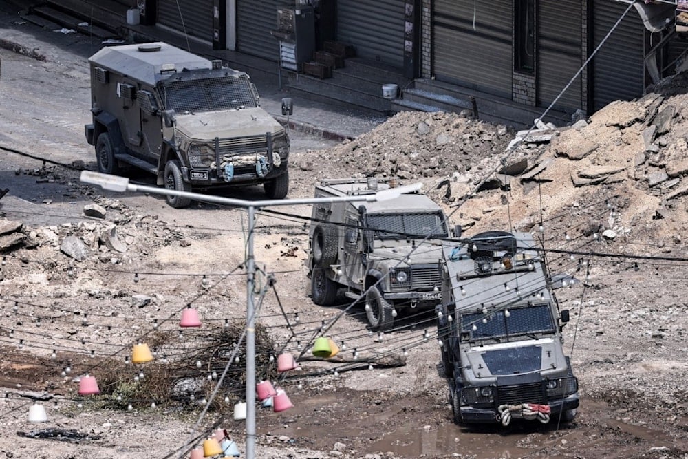 ASalto militar israelí en la localidad cisjordana de Yenín.