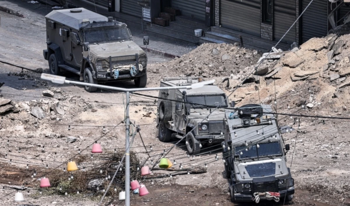 ASalto militar israelí en la localidad cisjordana de Yenín.