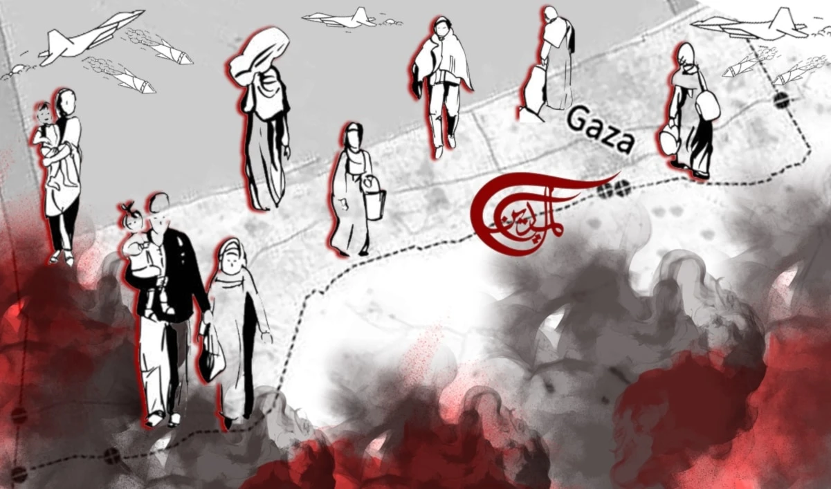 Los desplazamientos, otra forma de matar en Gaza