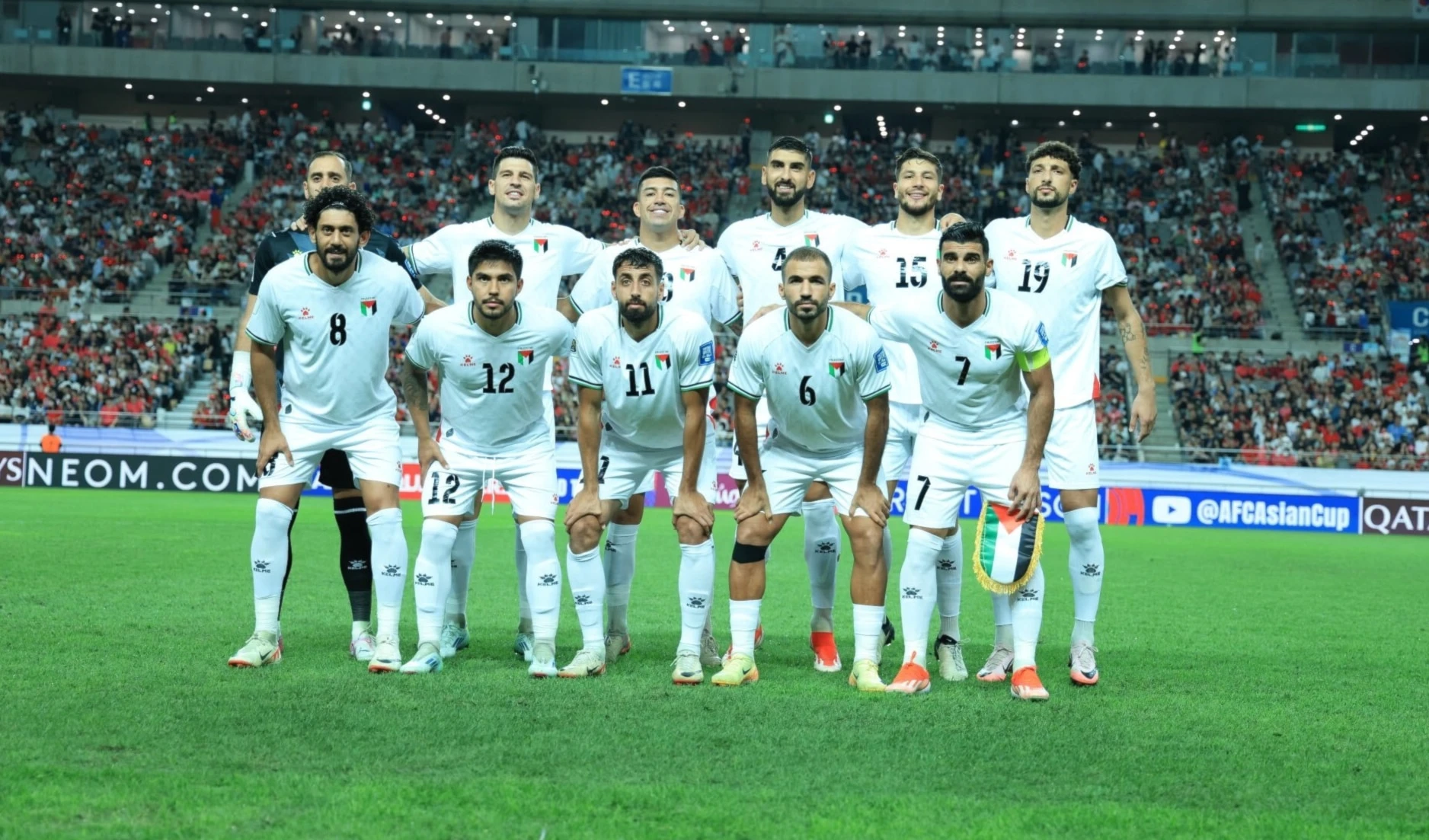 Palestina iguala ante Corea del Sur en eliminatorias de fútbol.